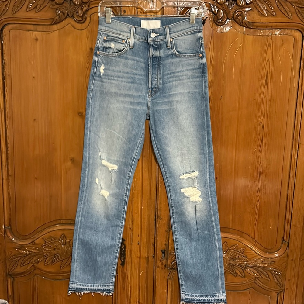 NEW Mother Superior High Waisted Hiker Hover Undone Hem